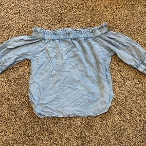 Off the shoulder top